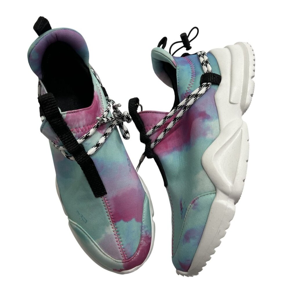 John Geiger 002 Low E11even Sneakers in Tie-Dye